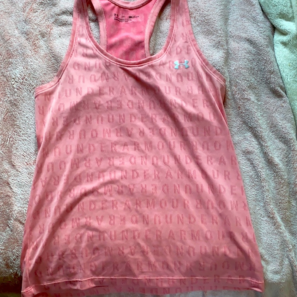 Pink under armour